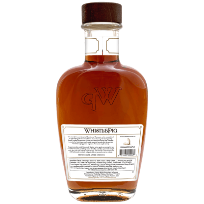 WhistlePig Rye Whiskey Barrel aged Maple Syrup by Runamok 2
