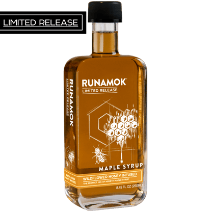 Wildflower Honey Infused Maple Syrup by Runamok Maple