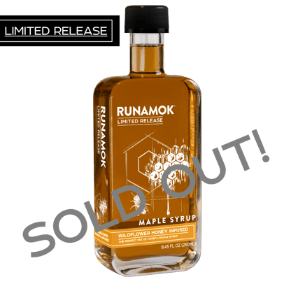 Wildflower Honey Infused Maple Syrup by Runamok Sold Out
