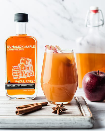 Apple Brandy Barrel aged Maple Syrup by Runamok