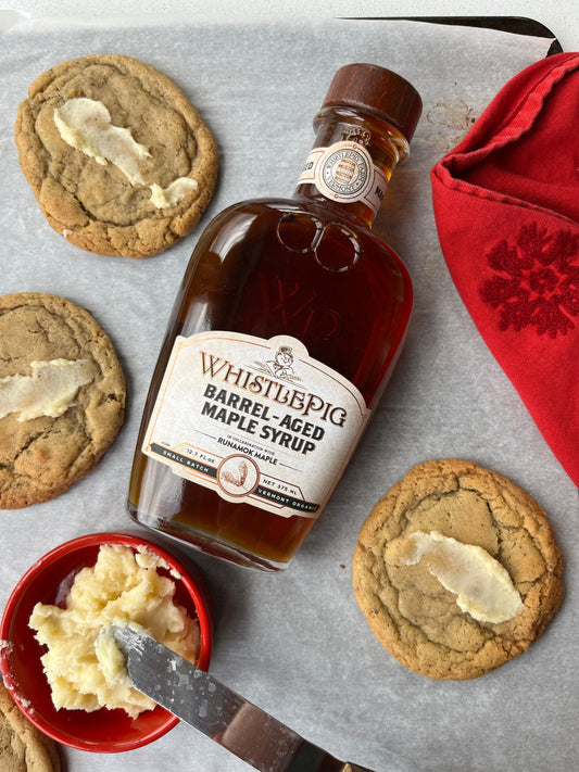 London Fog Cookies with Whiskey Buttercream