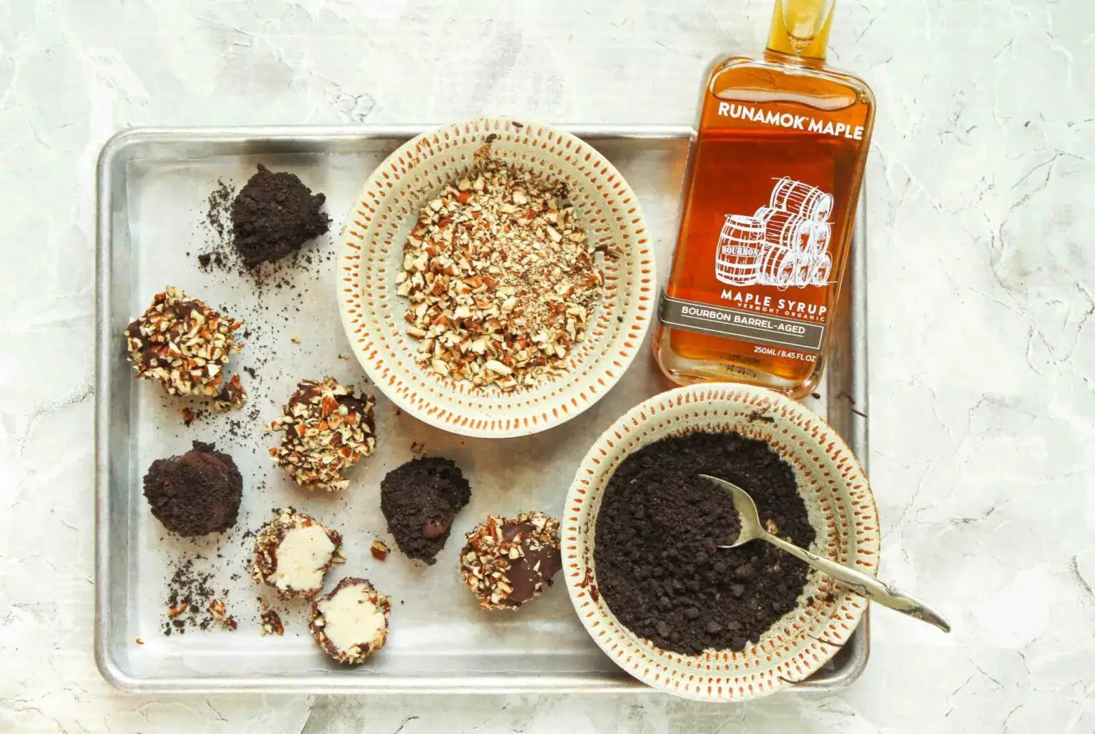 Runamok Maple - Recipe Banana Bourbon Bites