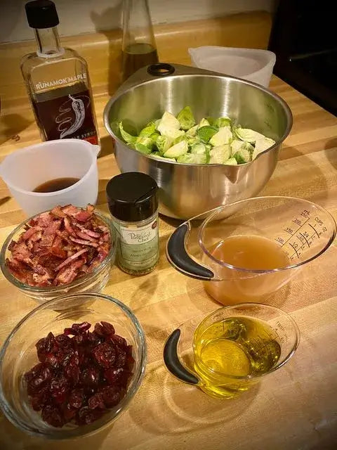Runamok Maple - Recipe Brussels Sprouts Agrodolce