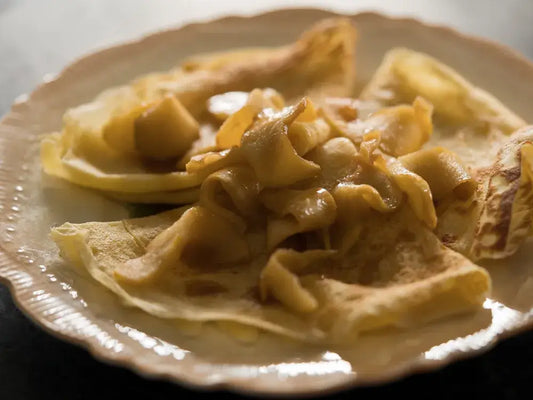 Runamok Maple - Recipe Crepes with Caramelized Apples