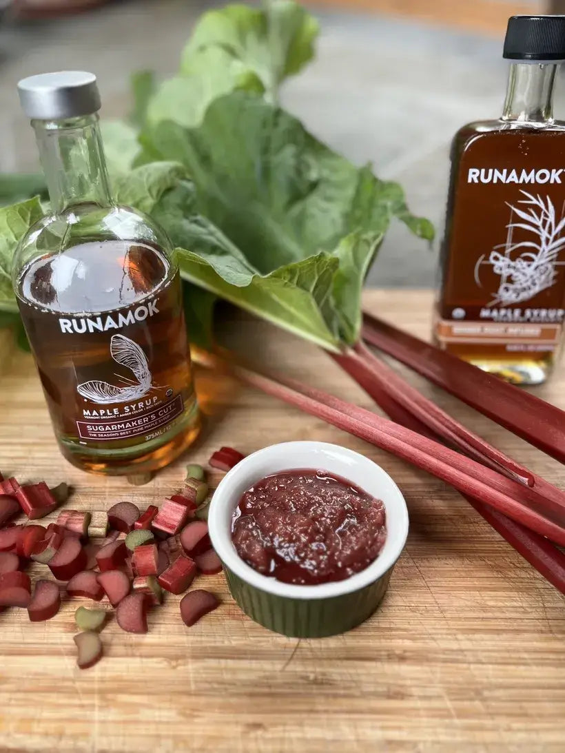 Rhubarb-Maple Compote