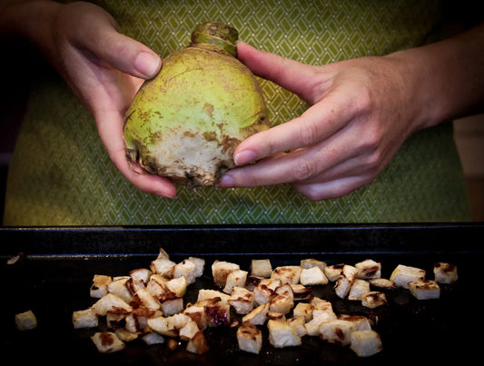 Runamok Maple - Recipe Roasted Turnips with Maple Cardamom