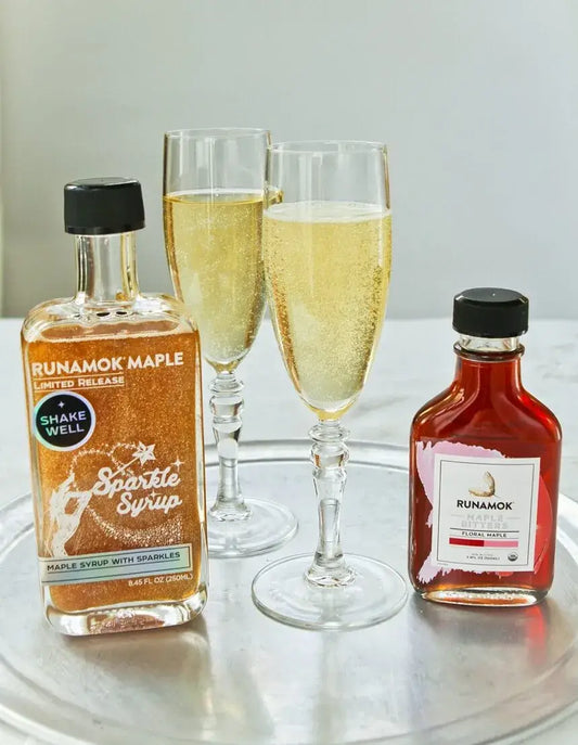 Runamok Maple - Recipe Shimmering Champagne Cocktail