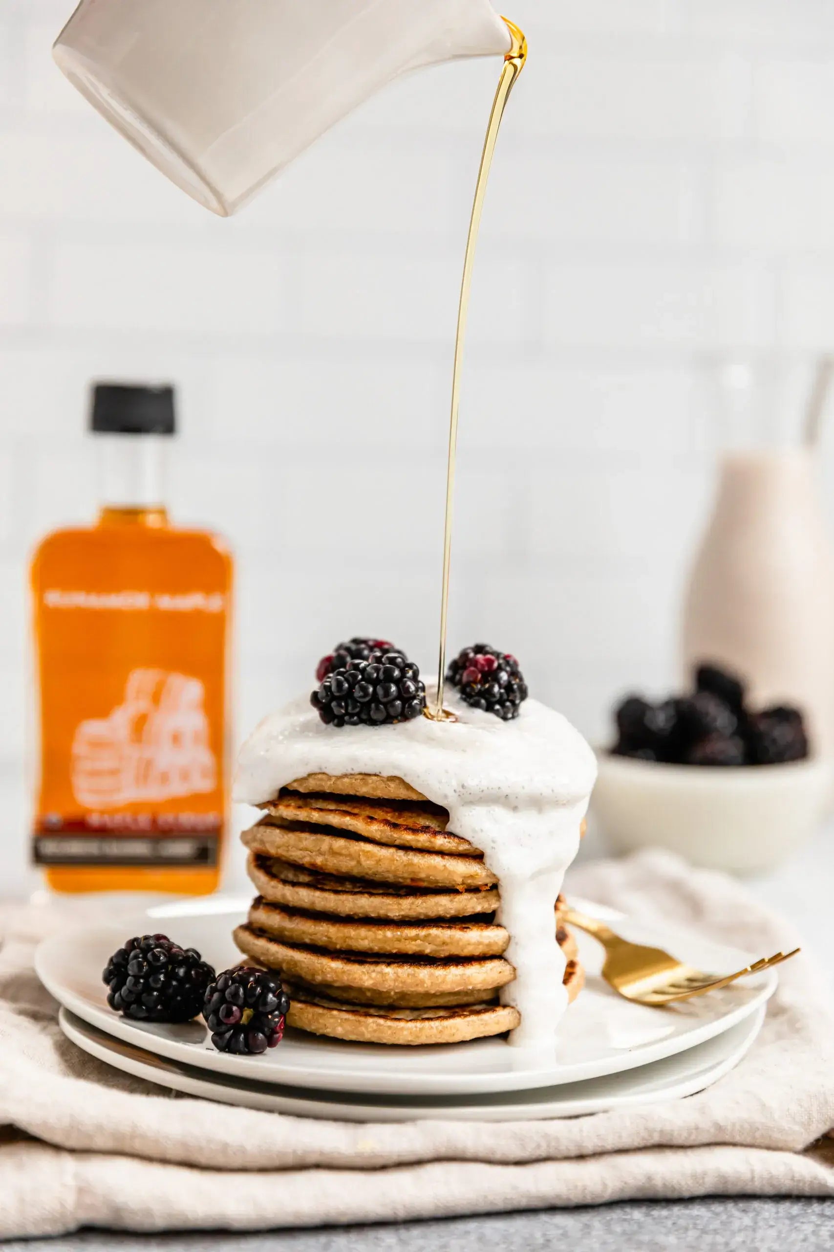 Runamok Maple - Recipe Vegan Coconut Cream Pancakes
