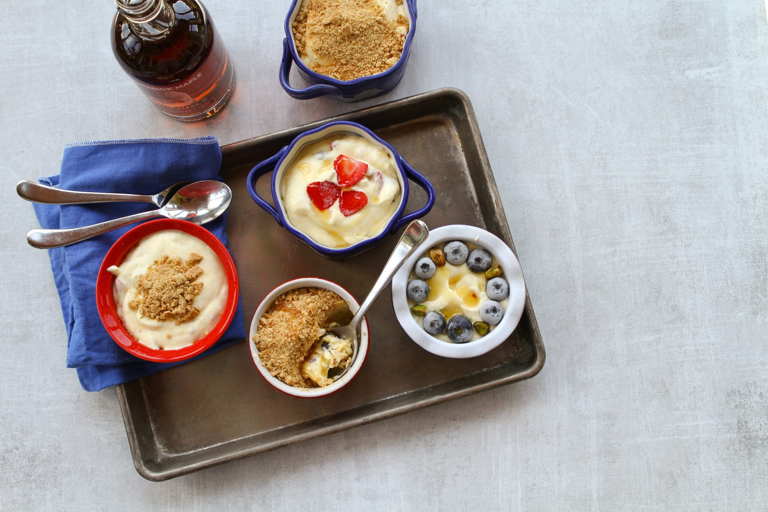 Summer Berry Semifreddo