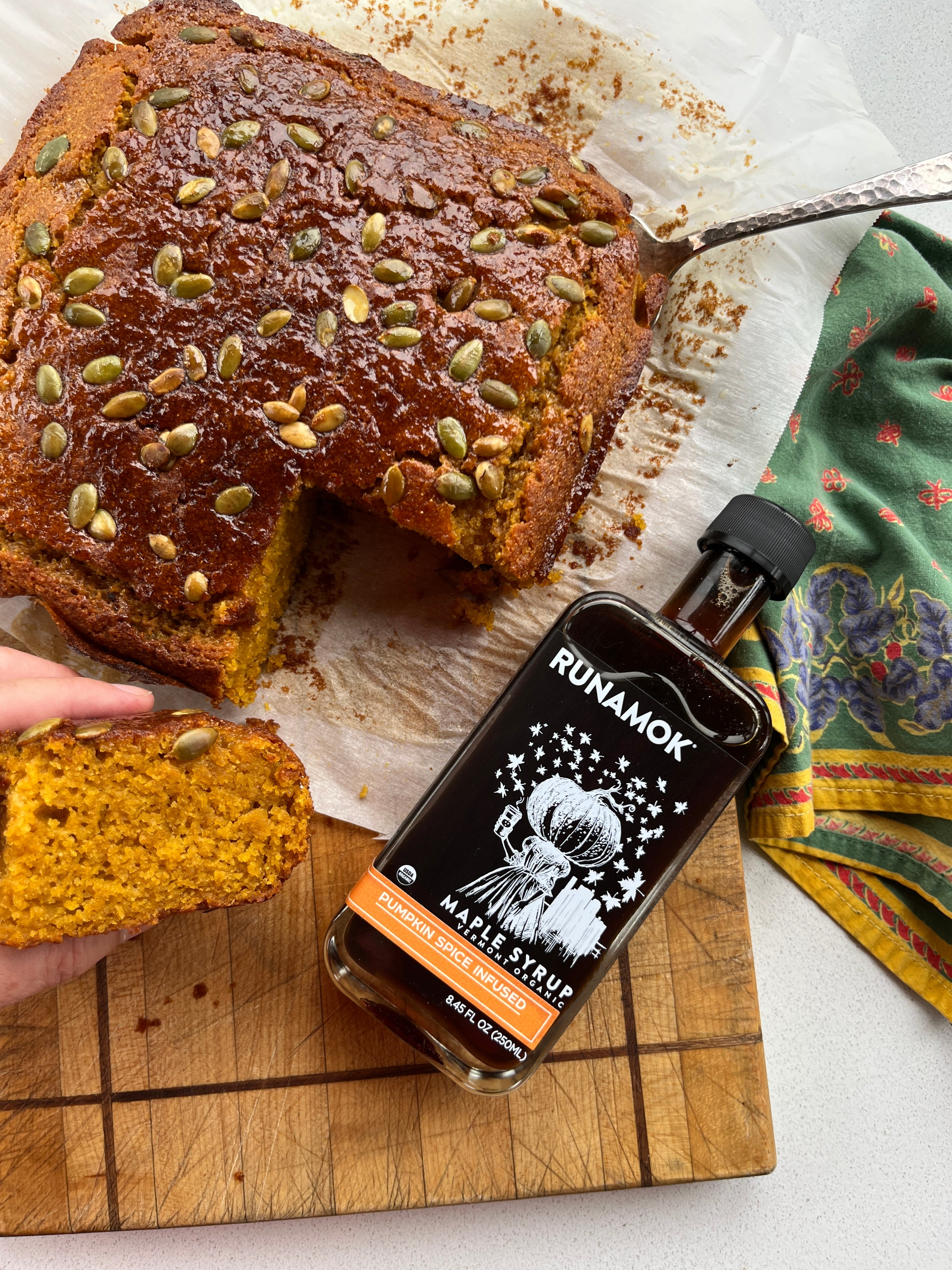 Pumpkin Maple Cornbread — image 1