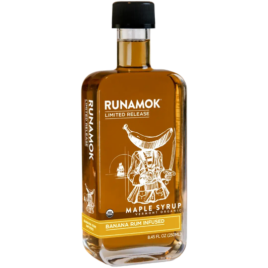 Runamok Maple Syrup - Banana Rum Infused Maple Syrup- 1