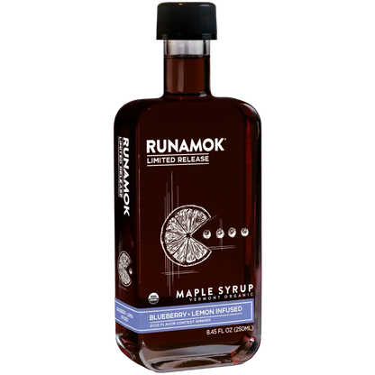 Runamok Maple Syrup - Blueberry + Lemon Infused Maple Syrup - 1