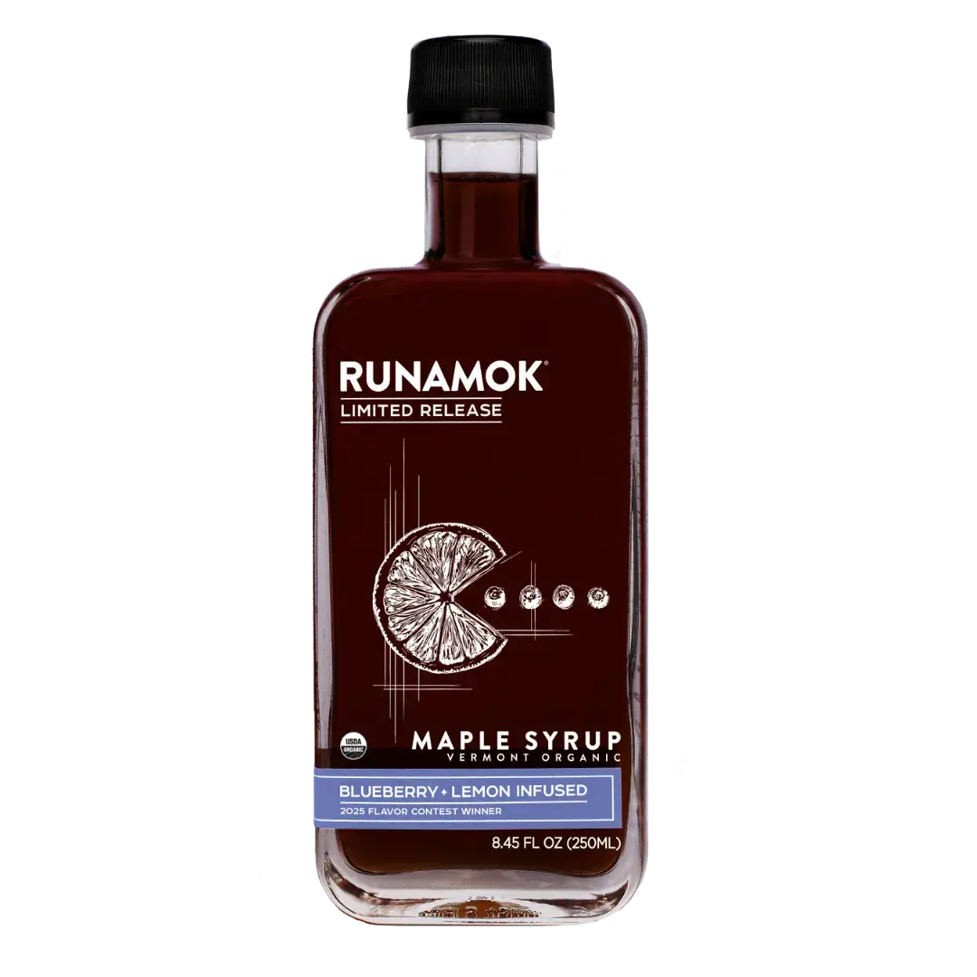 Runamok Maple Syrup - +Blueberry & Lemon Infused Maple Syrup- 5