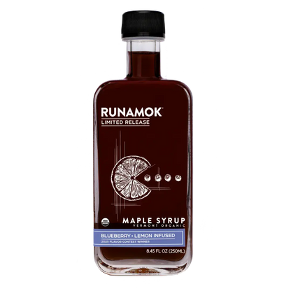 Runamok Maple Syrup - +Blueberry & Lemon Infused Maple Syrup- 5