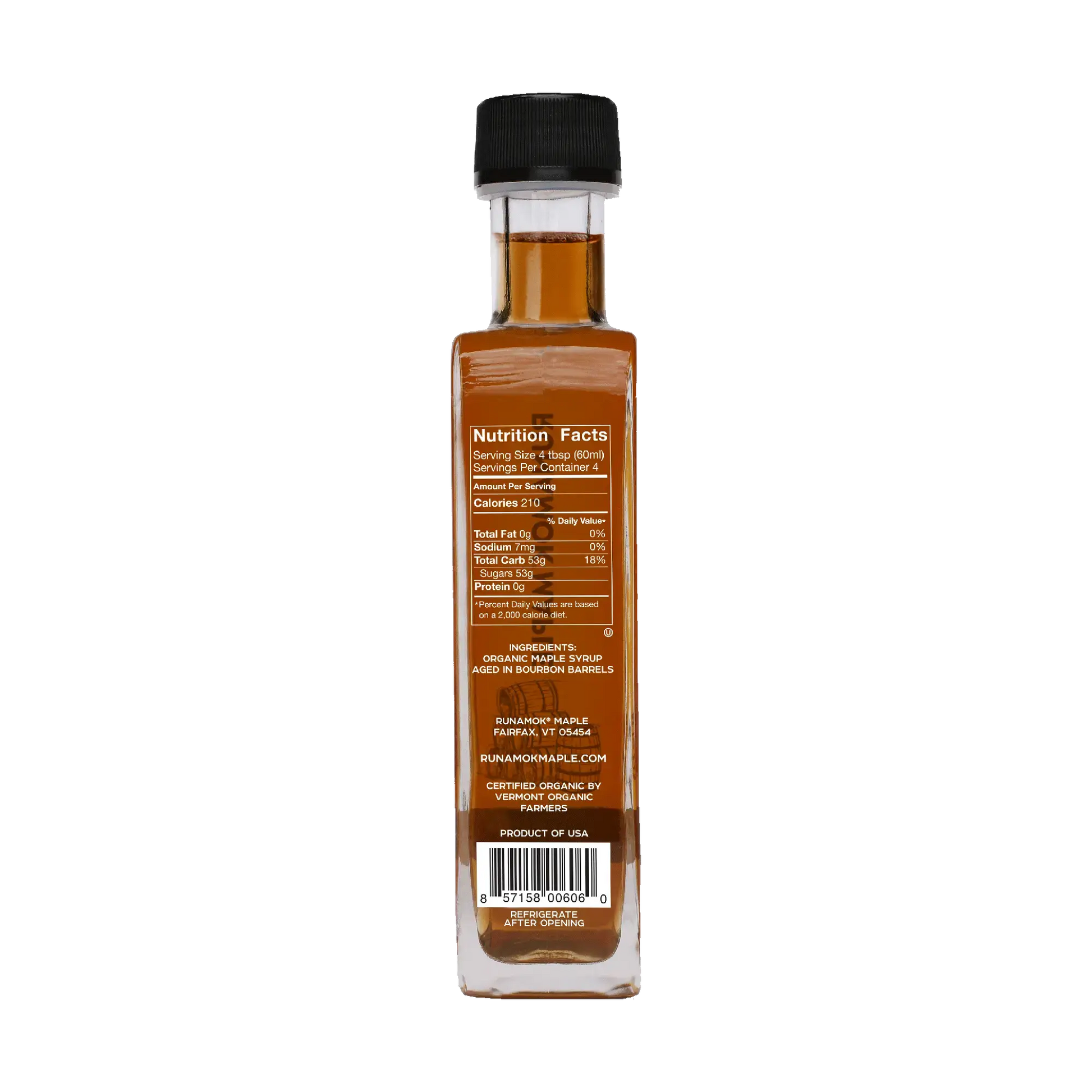 Runamok Maple Syrup - +Bourbon Barrel-Aged Maple Syrup - 9