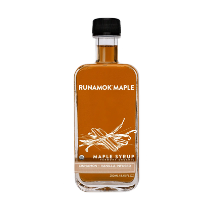 Runamok Maple Syrup - Cinnamon + Vanilla Infused Maple Syrup - 8