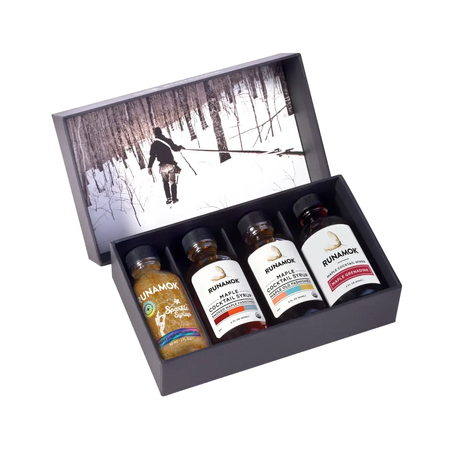 Runamok Maple Syrup - Cocktail Mixers Small Gift Box- 1