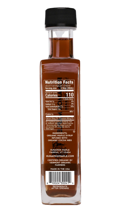 Runamok Maple Syrup - +Cocoa Bean Infused Maple Syrup - 5