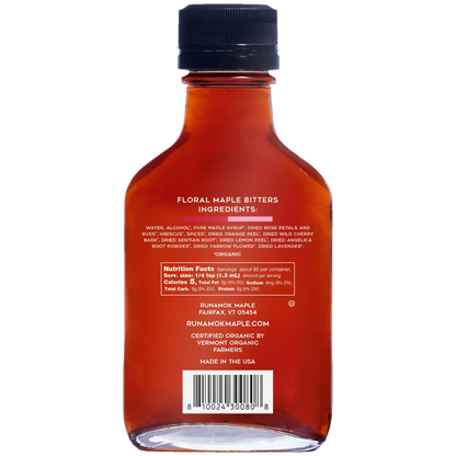 Runamok Maple Syrup - +Floral Maple Bitters - 7