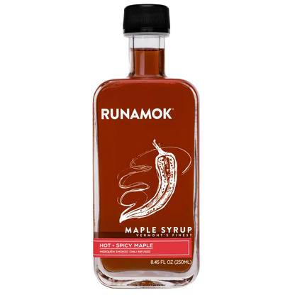 Runamok Maple Syrup - Hot + Spicy Maple Syrup (Smoked Chili Pepper Infused) - 1