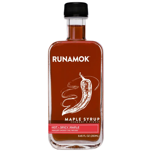 Runamok Maple Syrup - Hot + Spicy Maple Syrup (Smoked Chili Pepper Infused) - 1