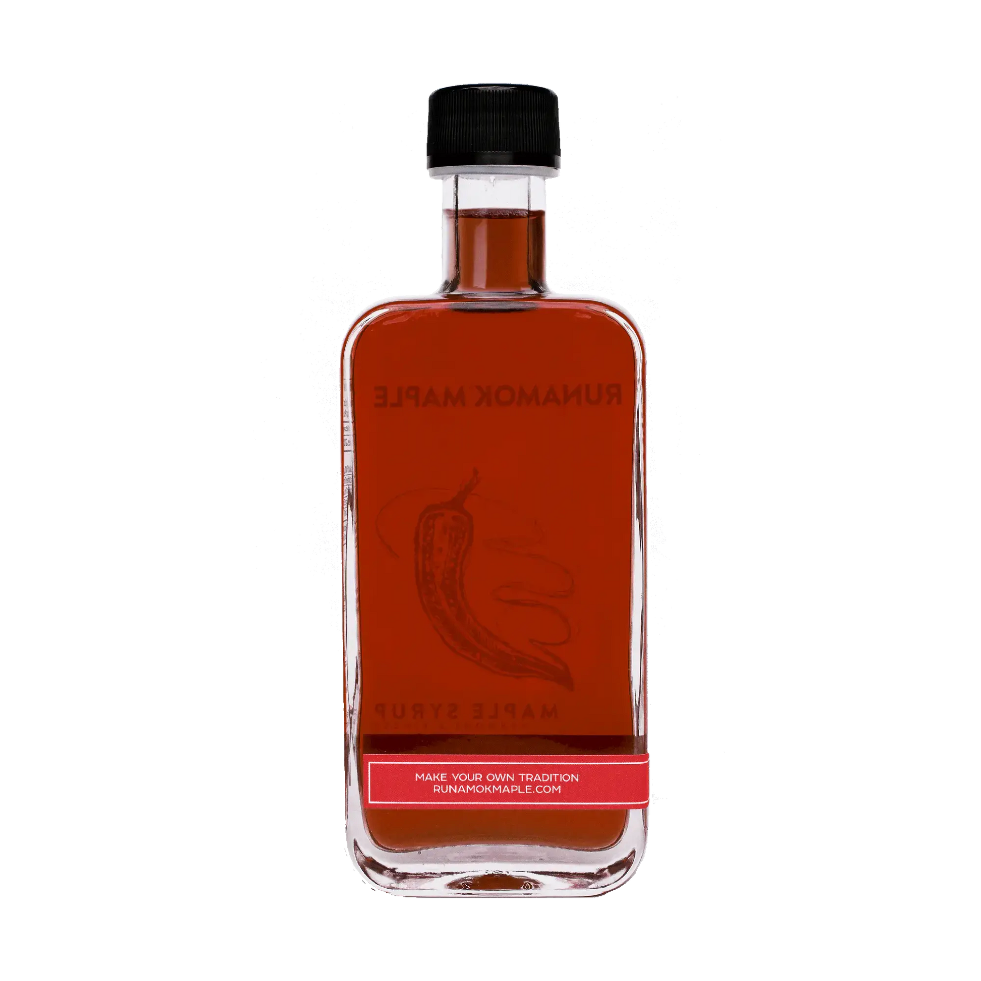 Runamok Maple Syrup - Hot + Spicy Maple Syrup (Smoked Chili Pepper Infused) - 6
