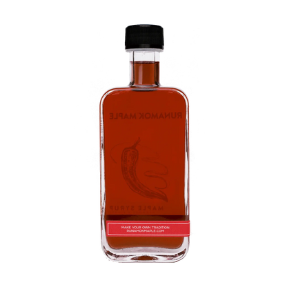 Runamok Maple Syrup - Hot + Spicy Maple Syrup (Smoked Chili Pepper Infused) - 6