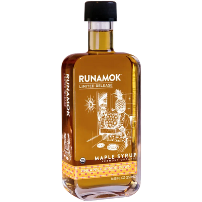 Runamok Maple Syrup - Pineapple Upside Down Infused Maple Syrup- 1
