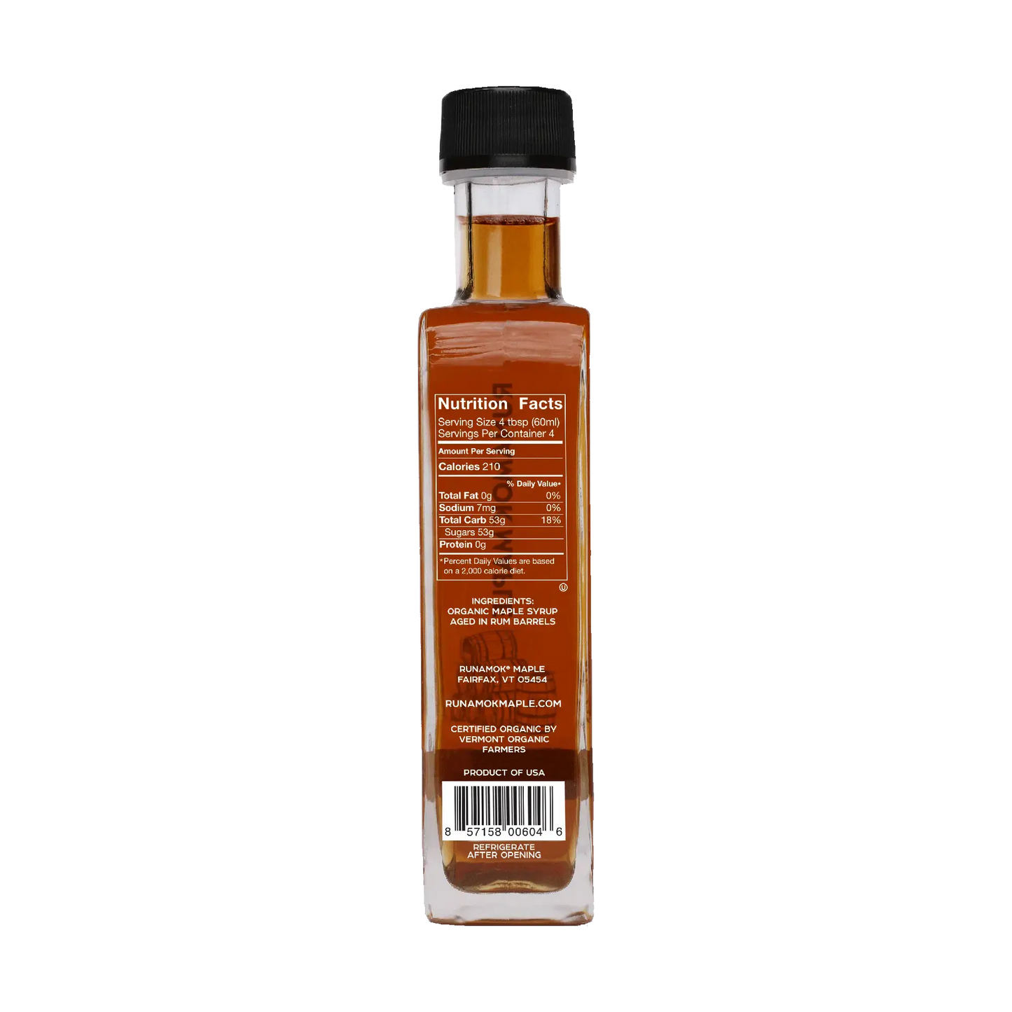 Runamok Maple Syrup - +Rum Barrel-Aged Maple Syrup - 5
