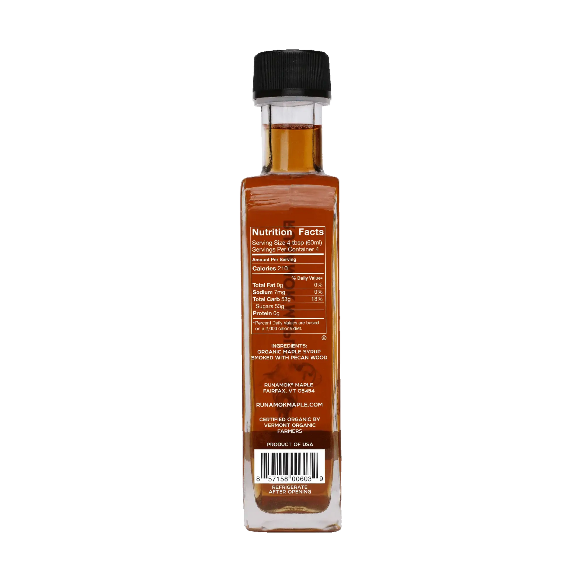 Runamok Maple Syrup - Smoked Maple Syrup - 8
