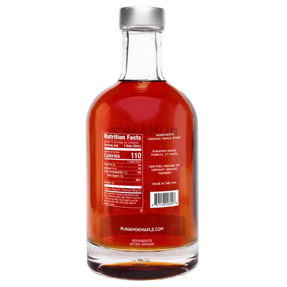 Runamok Maple Syrup - Sugarmaker's Cut: Organic Vermont Maple Syrup - 375ml - 6