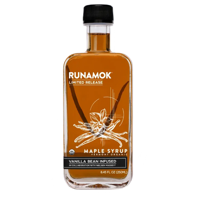 +Vanilla Bean Infused Maple Syrup