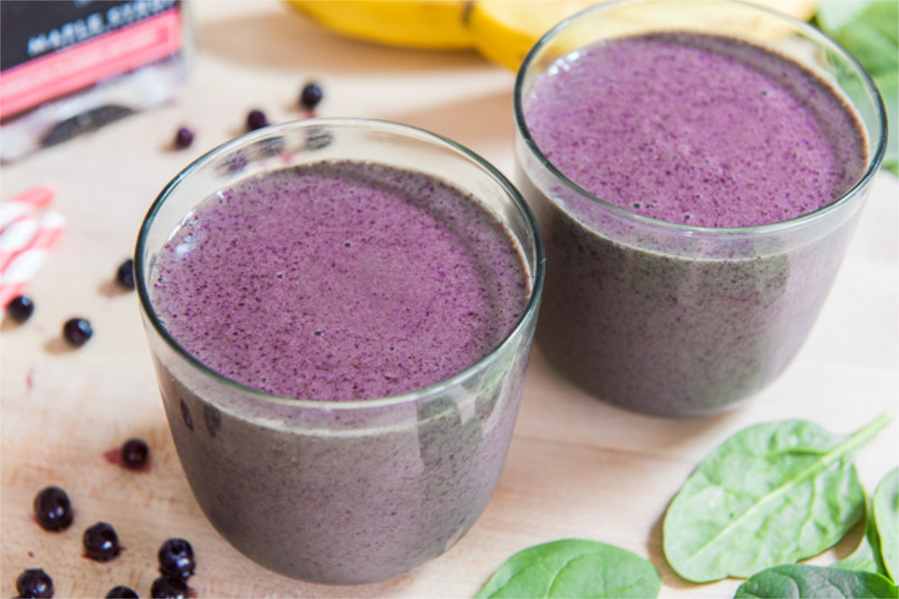 Blueberry Maple Smoothie