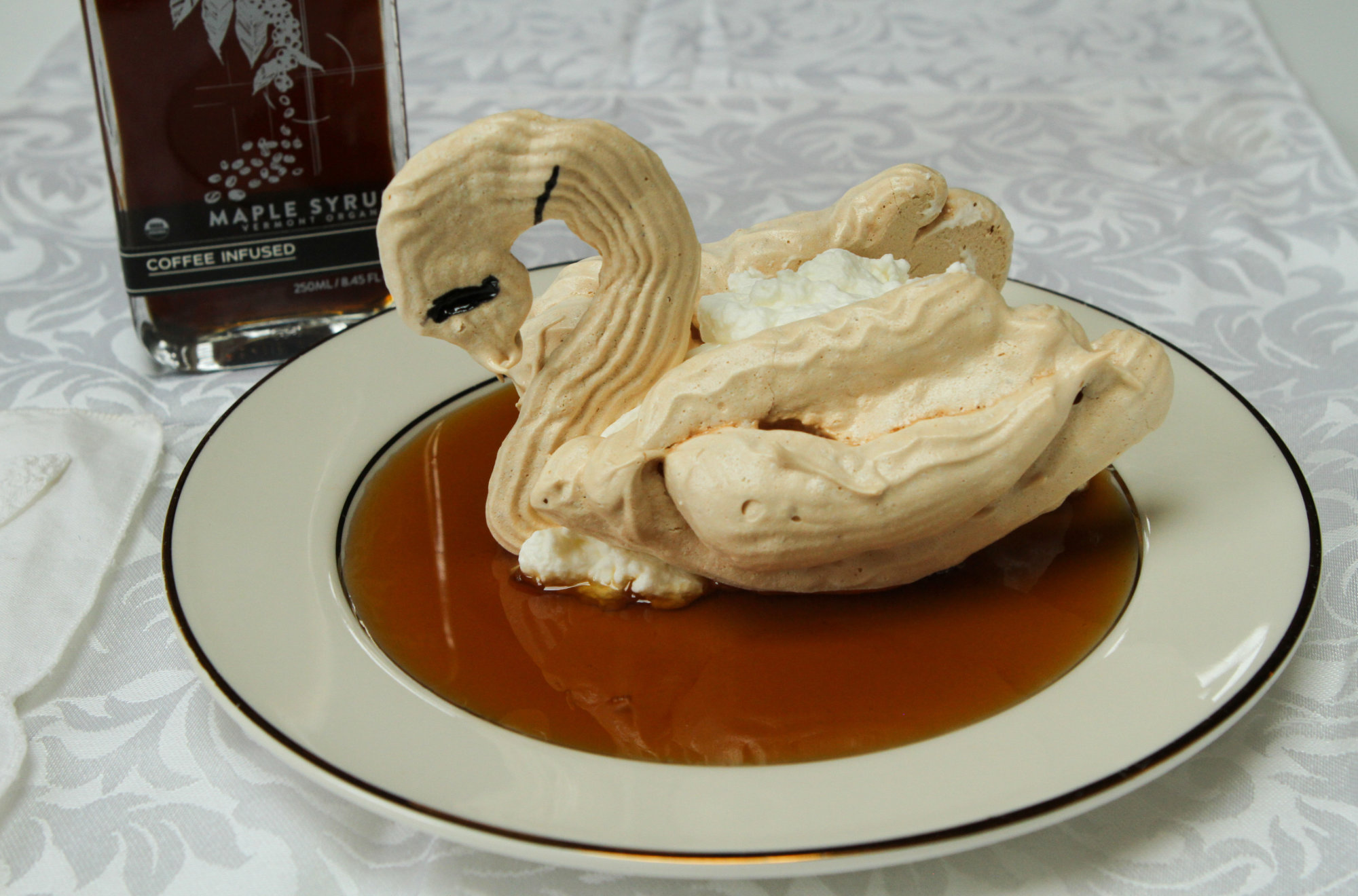 Almond Coffee Meringue by Runamok