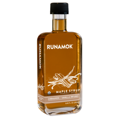 Cinnamon + Vanilla Infused Maple Syrup by Runamok