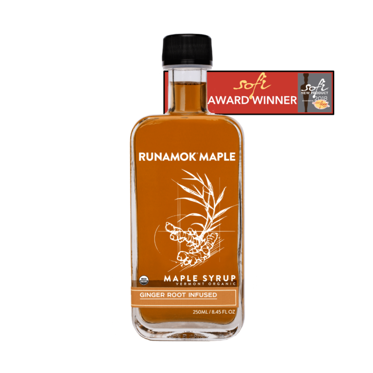 Ginger Root Infused Maple Syrup Runamok 1281