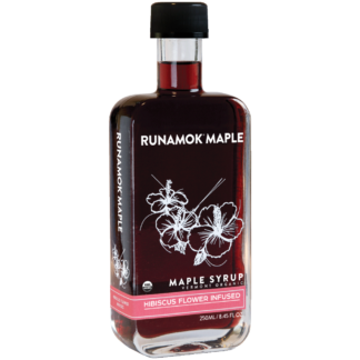 Hibiscus Flower Infused Maple Syrup by Runamok Maple