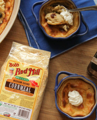Indian Pudding and Cinnamon Vanilla infused maple syrup by Runamok Maple