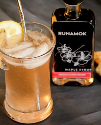 Maple mocktail by Runamok Maple