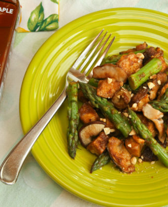 Maple crispy tofu by Runamok Maple