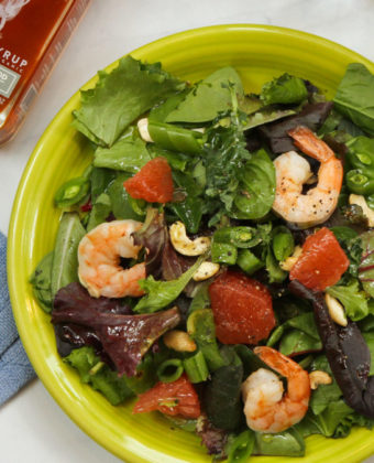 Smoked maple syrup vinaigrette by Runamok Maple