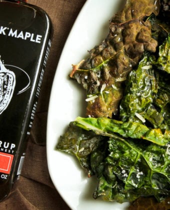 Spicy Maple Kale Chips by Runamok Maple
