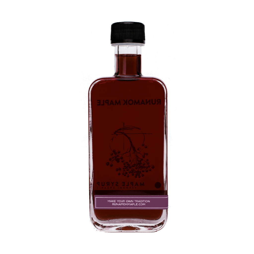 Elderberry Infused Maple Syrup Runamok 2477