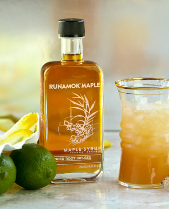 Maple ginger cocktail by Runamok Maple