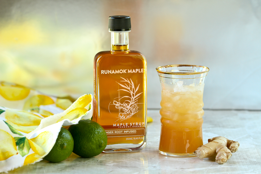 Maple ginger cocktail by Runamok Maple