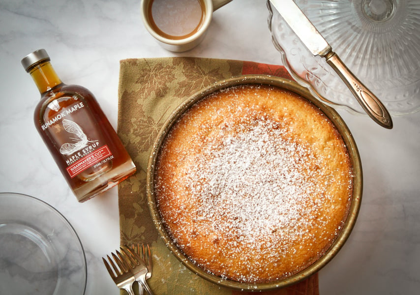 Maple butter cake by Runamok Maple