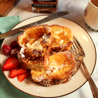 Challah French Toast by Runamok Maple