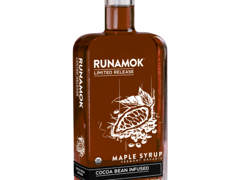 Cocoa Bean Infused Maple Syrup - Runamok