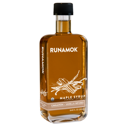 Cinnamon + Vanilla Infused Maple Syrup by Runamok