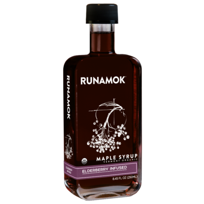 Elderberry Infused Maple Syrup by Runamok